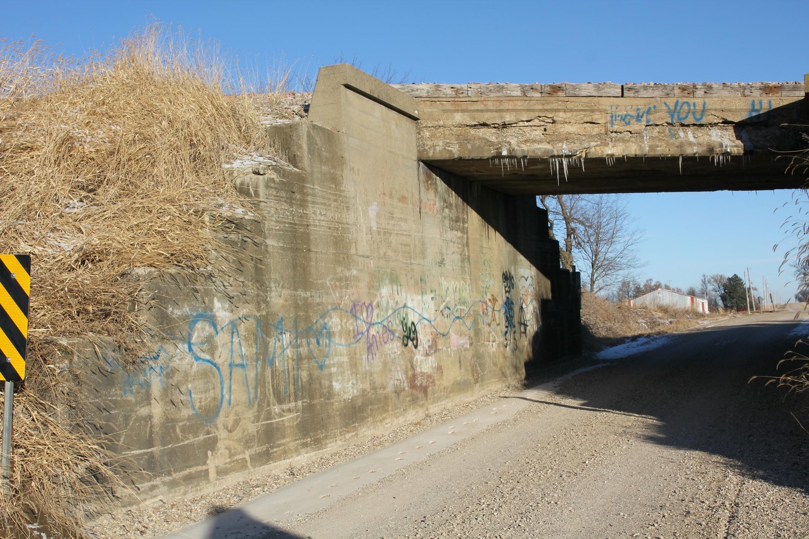 West abutment